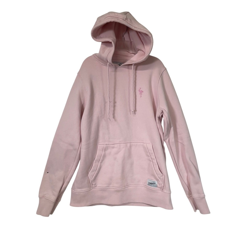 Empyre Pink‎ Flamingo Hoodie Pullover Sweatshirt Women's Size Small